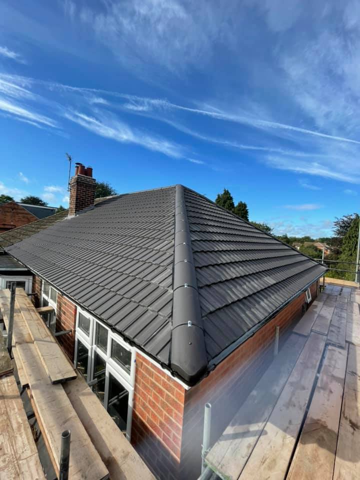 Professional roofing installation by BMN Roofing, East Midlands